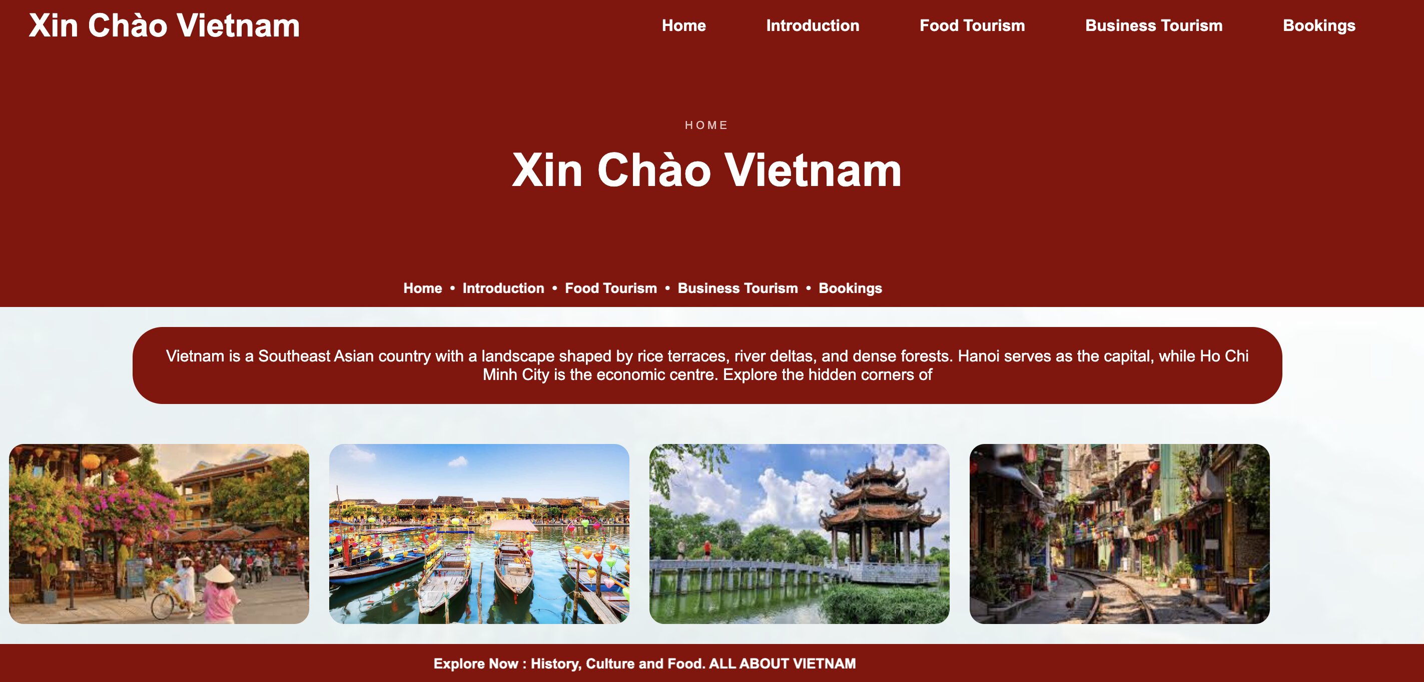 Good Food website preview