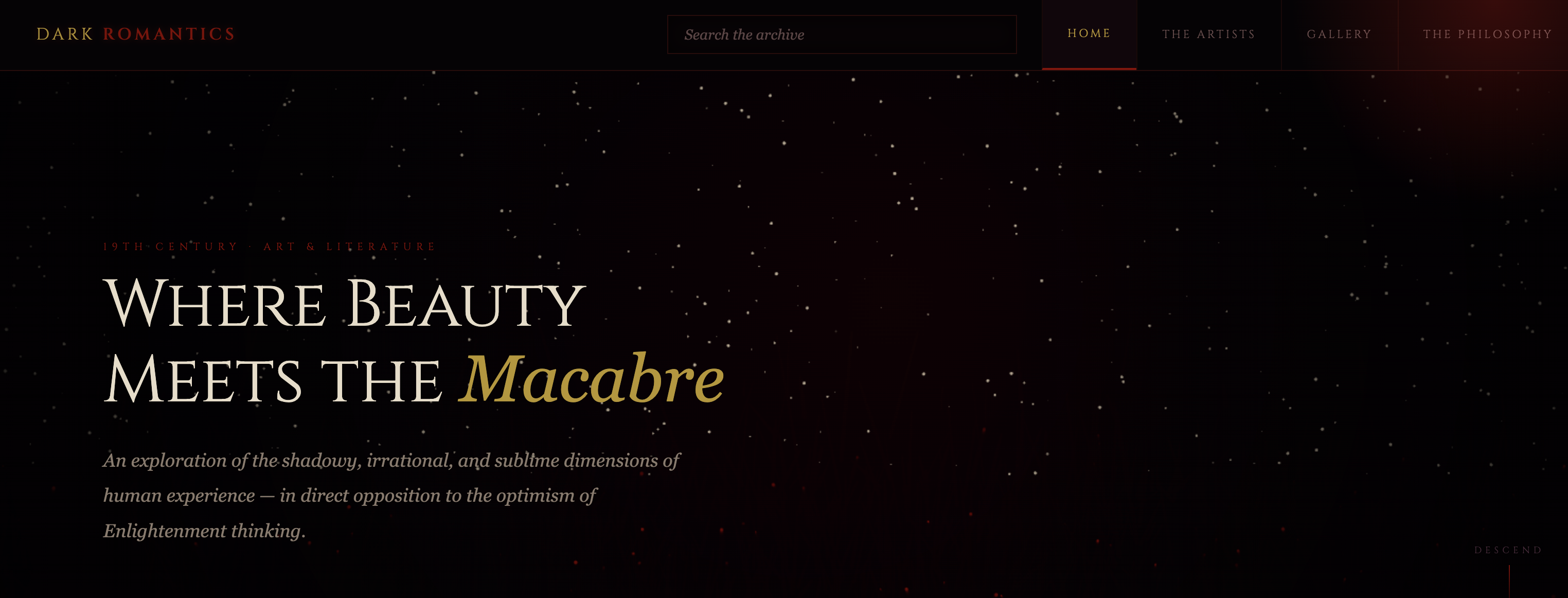 Mia's Portfolio website preview