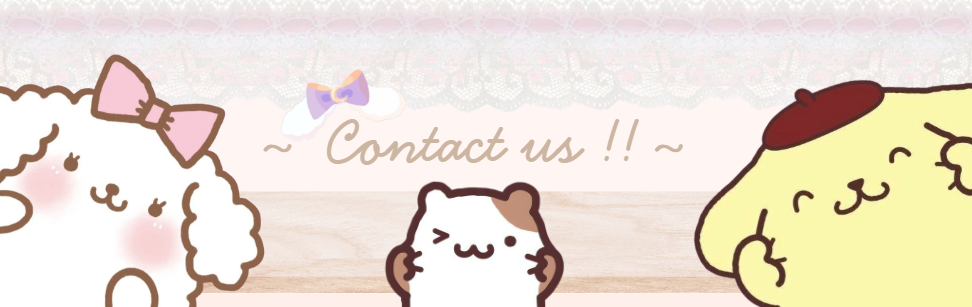Pompompurin Contact Us