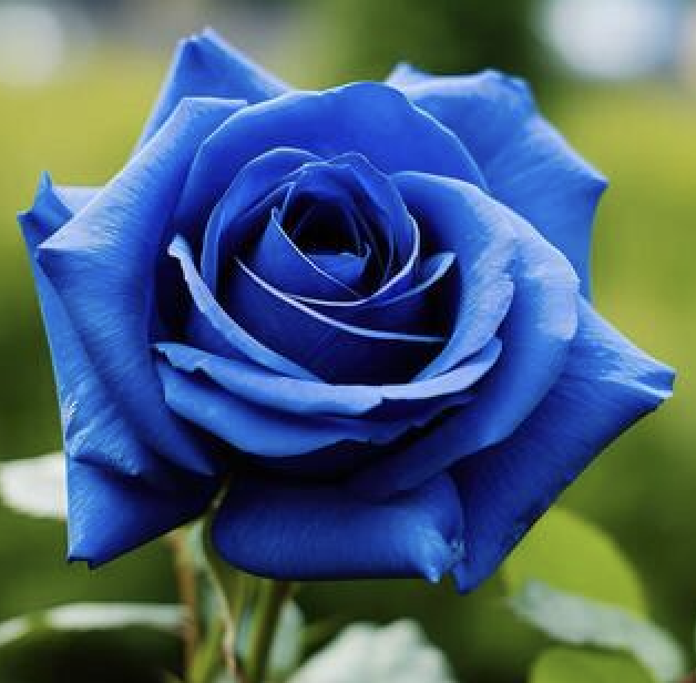 a picture of a blue rose